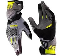 Leatt ADV Hydradri 5.5 waterproof Motorcycle Gloves, black-grey-yellow, size M for Men
