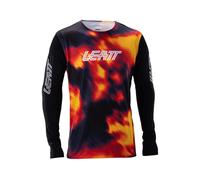 Leatt Gravity 8.0 Long Sleeve MTB Cycling Jersey Race Red