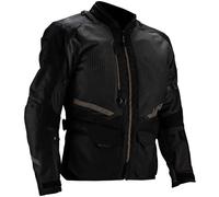 Leatt Adventure FlowTour 5.5, textile jacket waterproof S Black/Dark Grey/Gold