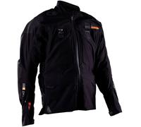 Leatt Adventure Rally 7.5 Hydradri V26, textile jacket waterproo L Black/Grey