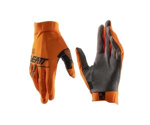 Leatt Moto 1.5 Junior Moto Motorcycle Motorbike Textile Gloves Orange