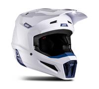 Leatt 2.5 V26 Motocross Helmet, white-blue, size XL for Men
