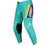 Leatt Moto 4.5 Color Motocross Pants, turquoise, size M