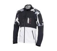 Leatt 4.5 HydraDri Forge, textile jacket waterproof M Black/Light Grey/Grey