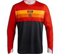 Leatt Moto 4.5 Enduro Motocross Jersey, red, size XL