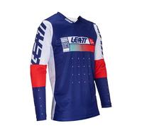 Leatt Moto 4.5 Lite Long Sleeve Jersey Blue M Men