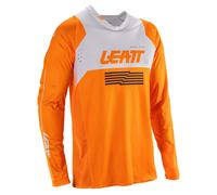 Leatt 4.5 Lite V26 Long Sleeve Jersey White,Orange S Men