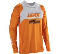 Leatt 4.5 Lite V26 Long Sleeve Jersey White,Orange S Men