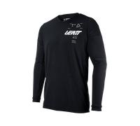 Leatt 4.5 Windblock Motocross Jersey, black, size S