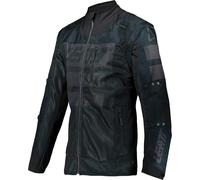 Leatt Moto 4.5 X-Flow Motocross Jacket, black, size S for Men