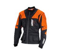 Leatt 5.5 Enduro, textile jacket XXL Black/Orange