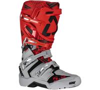 Leatt Moto 5.5 Flexlock Enduro Motocross Boots, light grey/red, size 42