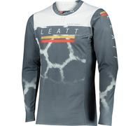 Leatt Moto 5.5 Ultraweld Giraffe Motocross Jersey, silver, size XL for Men