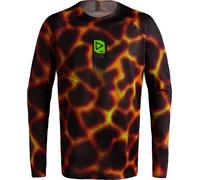 Leatt Moto 5.5 UltraWeld Motocross Jersey, black/orange, size M