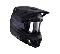 Leatt 7.5 V24 Stripes Motocross Helmet with Goggles, black-grey, size 2XL