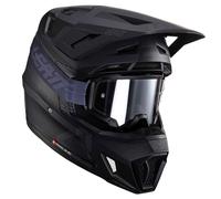 Leatt Moto 7.5 V24 MX Helmet Kit with Goggles StealthXS Stealth