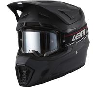 Leatt Moto 7.5 V27 Motocross Helmet with Goggles, black matt, size M (57/58)
