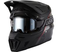 Leatt 9.5 V.27 MX Helmet Kit with Velocity 6.5 Iriz Goggles CarbonXS Carbon