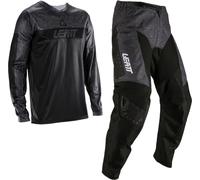 Leatt Moto Ride Kit 3.5 V26 Motocross Jersey and Pants Set, black-grey, size S for Men