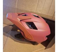 Leatt Mountain Bike Helmet, Unisex / Size: Medium All Mountain 1.0 MTB Lava Red