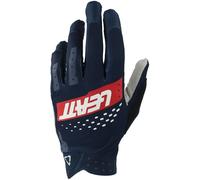 Leatt MTB 2.0 X-Flow Bicycle Gloves, red-blue, size S for Men