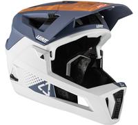 Leatt MTB 4.0 Enduro Downhill helmet, grey-white, size S for Men