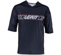 Leatt MTB Enduro 3.0 3/4 Sleeve Cycling Jersey Black