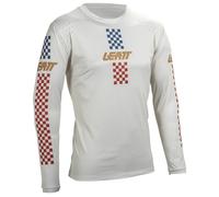 Leatt - MTB Enduro 4.0 Jersey - Cycling jersey size M, grey