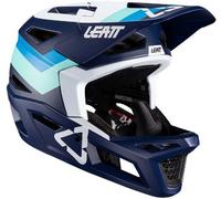 Leatt MTB Gravity 4.0 Full Face Mountain Cycling Helmet V24 Blue