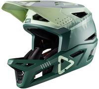 Leatt MTB Gravity 4.0 Green Downhill Helmet, green, size XL for Men