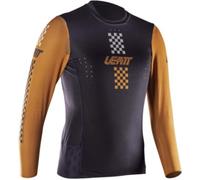 Leatt MTB Gravity 4.0 Junior Long Sleeve Cycling Jersey Rust