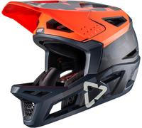 Leatt MTB Gravity 4.0 Orange/Black Downhill Helmet, orange/black, size L (59/60)