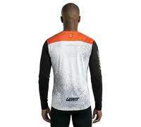 Leatt Mtb Gravity 5.0 Long Sleeve Enduro Jersey M White