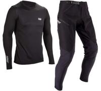 Leatt MTB Jersey & Trousers 1.0 Ride Kit Black