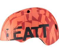 Leatt MTB Trail 1.0 Bicycle Helmet, red, One size