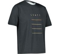 Leatt MTB Trail 1.0 Line Short Bicycle Jersey, black, size S