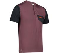 Leatt MTB Trail 3.0 Short Bicycle Jersey, violet, size S