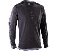 Leatt MTB Trail 4.0 Long Sleeve Cycling Jersey Ghost Black