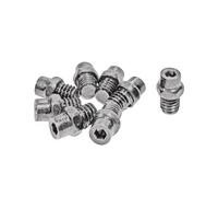 Leatt Pedal Pin Kit Clip-in 4mm - Silver Replacement Pins - Silver