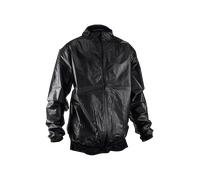 Leatt Race Cover Smoke Motocross Rain Jacket, black, size M for Men