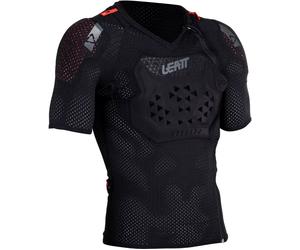 Leatt ReaFlex Stealt, protector shirt short sleeve XXL Black