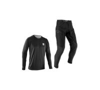 Leatt Ride Kit MTB Gravity 1.0 MTB Clothing Kit Ghost BlackM Ghost Black