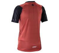 Leatt Trail 3.0 Short Sleeve Jersey L Dusty Red
