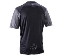 Leatt Trail 3.0 Short Sleeve Jersey Grey S Men S Ghost Black