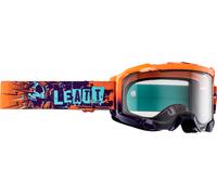 Leatt Velocity 4.5 Graffiti 2024 Motocross Goggles, purple/turquoise/orange, One size