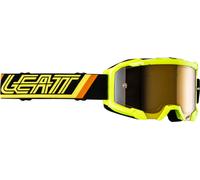 Leatt Velocity 4.5 Iriz Stripes 2024 Motocross Goggles, black/yellow, One size