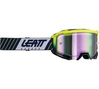 Leatt Velocity 4.5 Iriz Stripes Motocross Goggles, black/yellow, One size