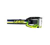 Leatt Velocity 4.5 Stripes 2024 Motocross Goggles, white-blue-yellow-multicolored for Men
