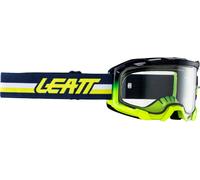 Leatt Velocity 4.5 Stripes 2024 Motocross Goggles, white-blue-yellow-multicolored for Men