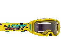 Leatt Velocity 5.5 Cheetah 2025 Motocross Goggles, yellow/blue, One size